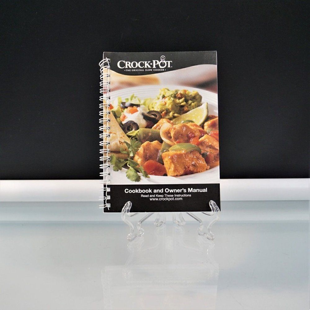 Crockpot Cookbook And Owners Manual SUNBEAM 2016